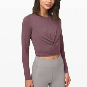Lululemon time to restore long sleeve